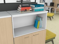Armoire mi-haute avec niche L86 H134 Etner