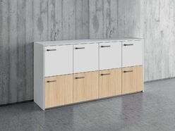 Caisson hauteur bureau 4 tiroirs avec plumier Op Lite - Maro