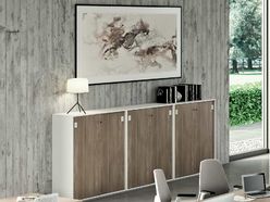 Armoire mi-haute coulissante Etner L120 H131