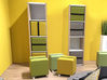 Armoire ouverte 4 cases Yam's