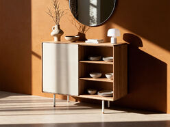 Armoire en bois avec porte Fina