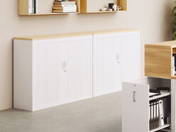 Armoire à rideaux mi-haute Cortina H105 L100/120