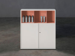 Armoire mi-haute mixte Sixton