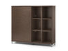 Bibliothèque avec porte coulissante Manufacta