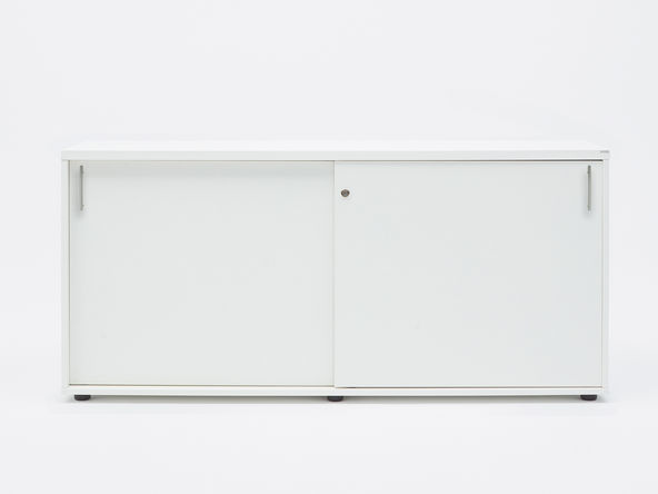 Armoire basse portes coulissantes MDD