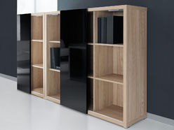 Armoire de direction porte coulissante Mito stratifié brillant