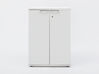 Armoire mi-haute H113 portes battantes MDD