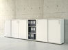 Armoire mi-haute portes coulissantes MDD