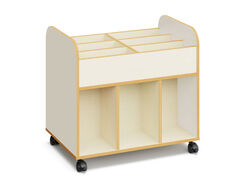 Rangement bas Dan sur roulettes