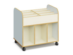 Rangement bas Dan sur roulettes