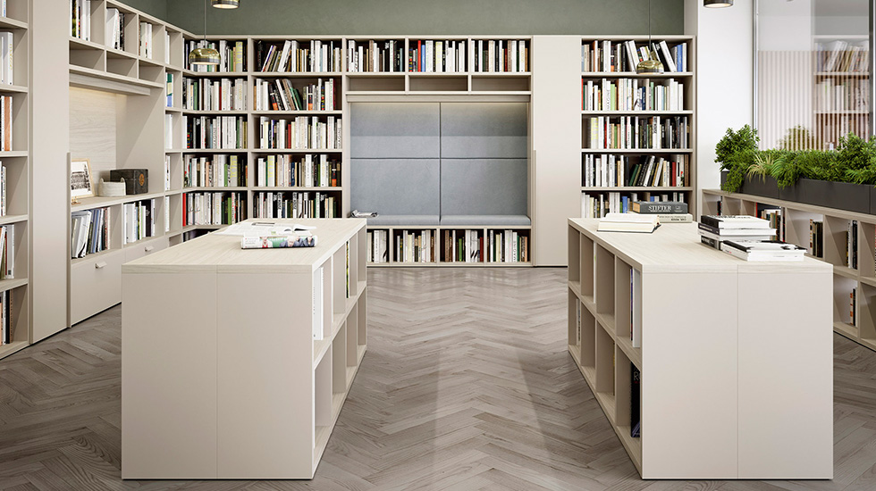 Bibliothèque modulaire Ampia