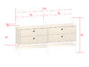 Meuble bas 4 tiroirs String System