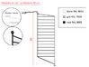 Meuble bas 4 tiroirs String System