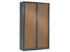 Armoire haute à rideaux GENERIC BOIS H198 L100/120 