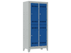 Bloc de 2 vestiaires visitable Monobloc