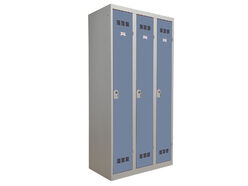 Vestiaire monobloc industrie propre 3 colonnes 1 case