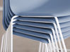 Lot de 12 chaises Whass pied luge