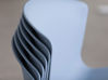 Lot de 12 chaises Whass pied luge