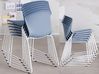 Lot de 12 chaises Whass pied luge