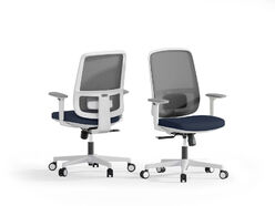 Siège de bureau Totto gris clair