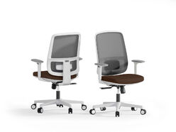 Siège de bureau Totto gris clair