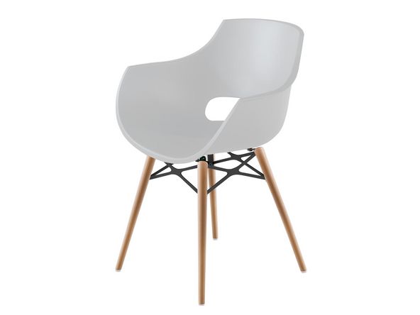 Lot de 2 chaises de collectivité C06 bois