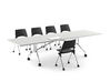 Chaise polyvalente pliante Flop sur roulettes