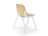 Lot de 2 chaises de collectivité C500 Wood