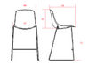 Lot de 2 chaises hautes Pure Loop 
