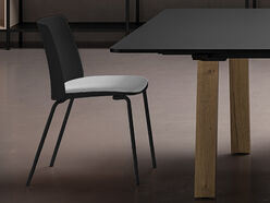 Lot de 4 chaises de réunion Margherita