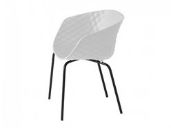 Lot de 4 chaises polyvalente Uni-ka 594