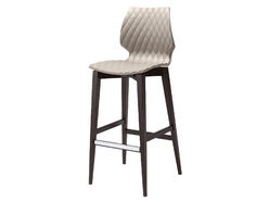 Lot de 4 chaises hautes de collectivité Uni 386
