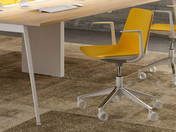 Siège de bureau Origami Tapissé