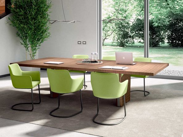 Siège de réunion Cosy pied luge