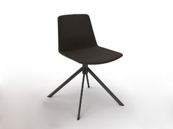Lot de 2 chaises de réunion semi-tapissées Origami