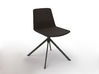 Lot de 2 chaises de réunion semi-tapissées Origami