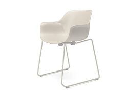 Fauteuil pieds luge écoresponsable Abril