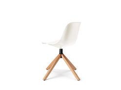 Chaise pied en bois écoresponsable Abril