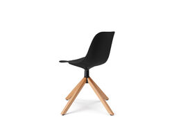 Chaise pied en bois écoresponsable Abril