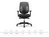 Siège de bureau Giroflex 353 PROMO