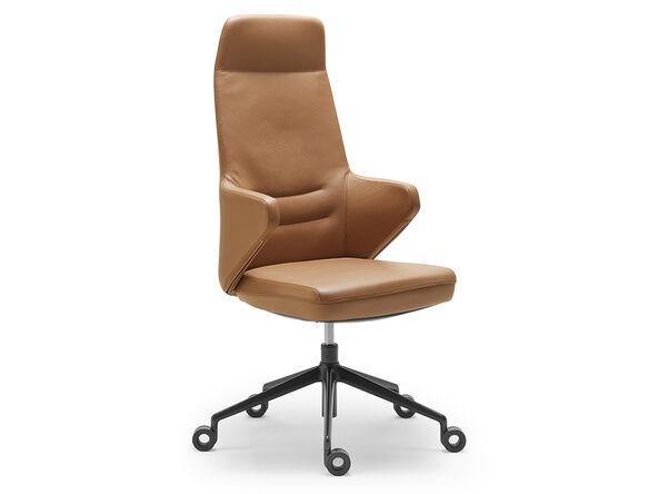 Fauteuil de direction  en cuir Guia Executive
