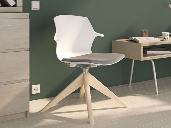Siège de réunion Grabb Wood pyramidal