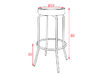 Tabouret haut Resto 