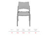 Chaise de collectivité Euclide