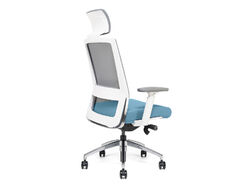 Siège de bureau Ludwig structure blanche