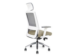 Siège de bureau Ludwig structure blanche