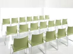 Chaise de collectivité empilable Linéa