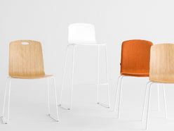 Lot de 6 chaises hautes Ann Color