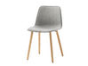 Lot de 2 chaises Varya Tapiz pieds bois