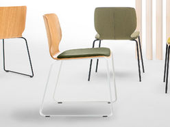 Lot de 2 chaises Nim avec placet d'assise